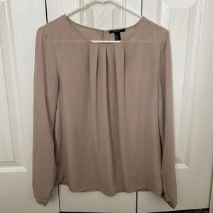Size S Forever 21 beige blouse